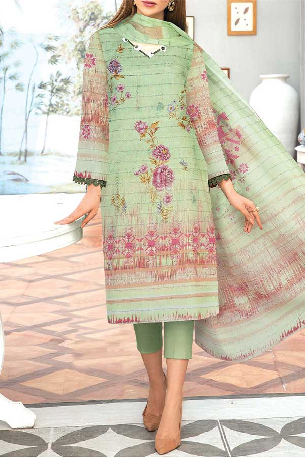 Khadija's Fadyaa Lawn`23 Vol-518 D#07