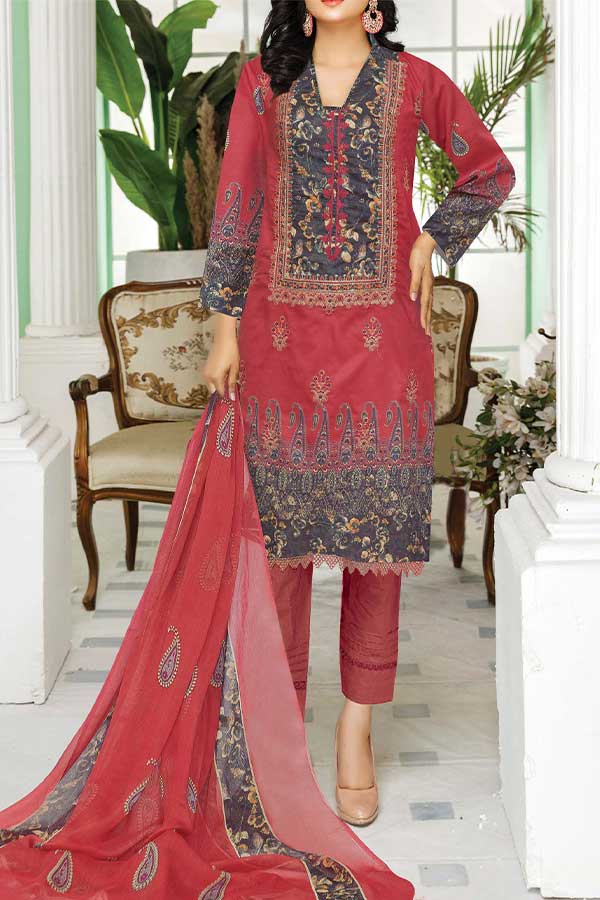 Khadija's Mahpare Lawn`23 Vol-516 D#08