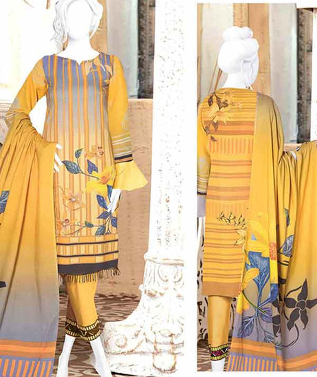 Khadija's Slub Linen`22 V#402 D#6