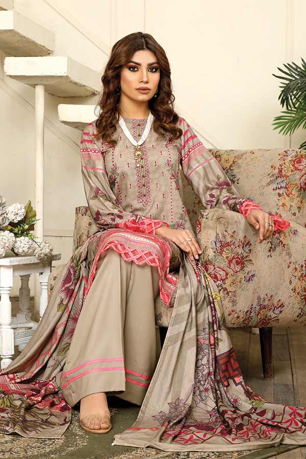 Khaka Jhalak Emb Wool'22 D#2