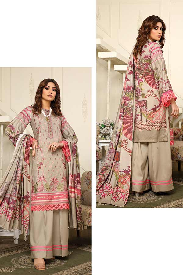 Khaka Jhalak Emb Wool'22 D#2