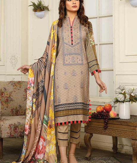 Khaka Jhalak Emb Wool'22 D#4