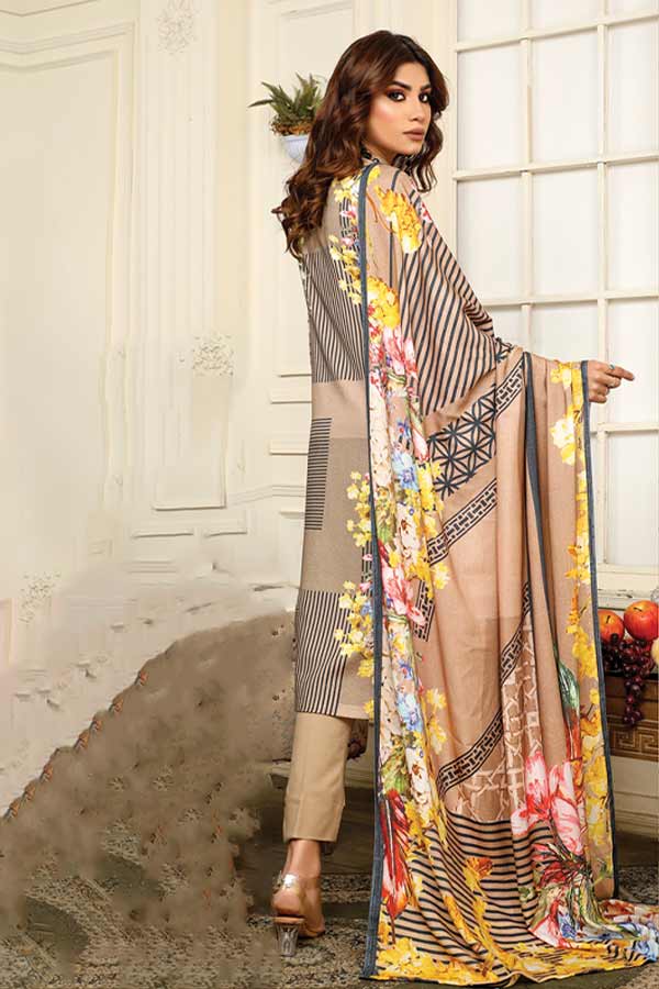Khaka Jhalak Emb Wool'22 D#4