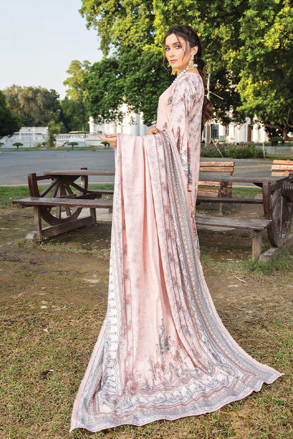 Khanam D/Emb Twin Linen`22 D#03