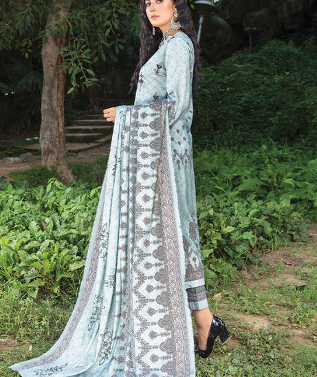 Khanam D/Emb Twin Linen`22 D#05
