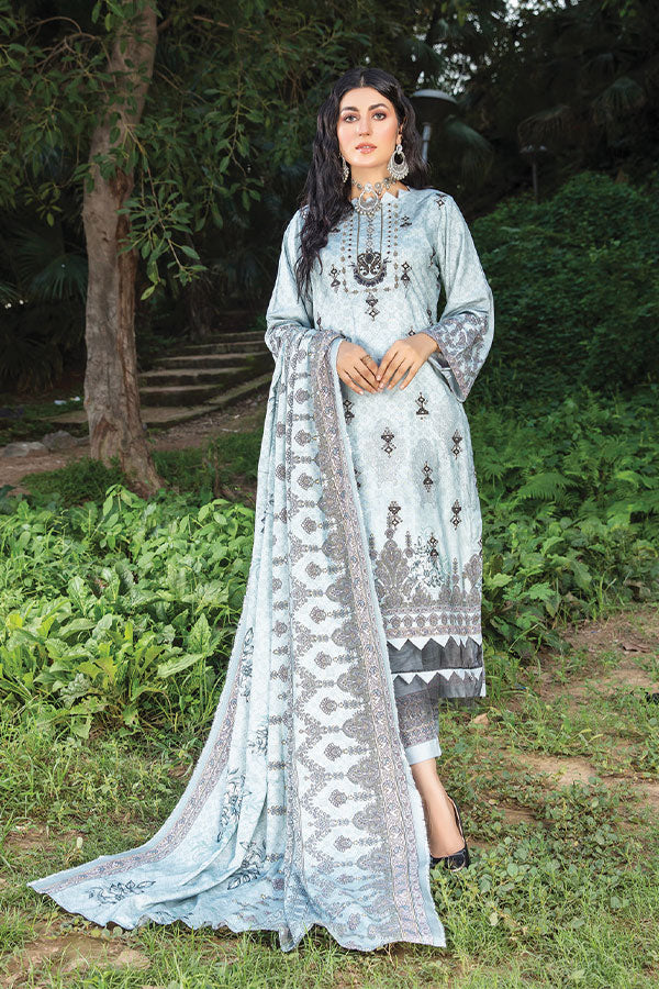 Khanam D/Emb Twin Linen`22 D#05