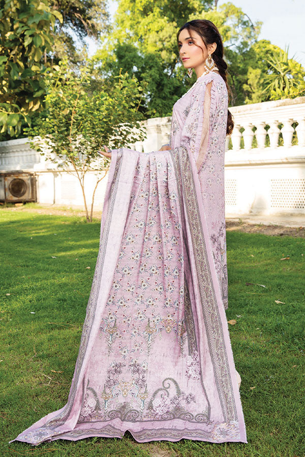 Khanam D/Emb Twin Linen`22 D#06
