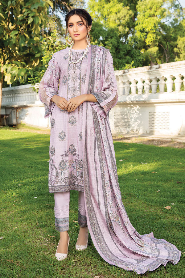 Khanam D/Emb Twin Linen`22 D#06