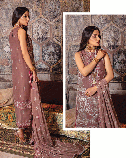 Khanam Zirwa Emb Chiffon`22 D#02