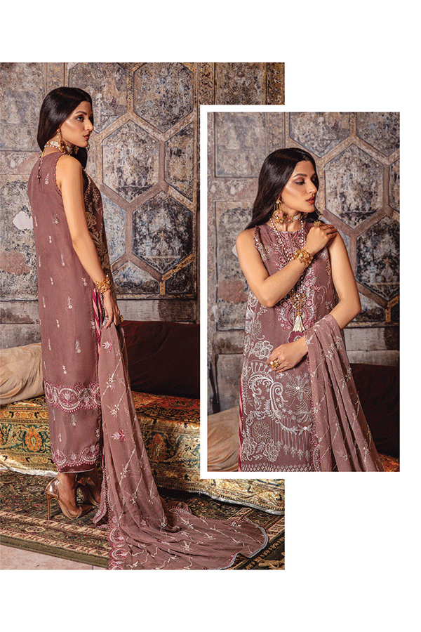 Khanam Zirwa Emb Chiffon`22 D#02