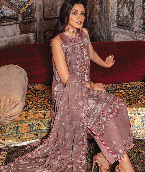 Khanam Zirwa Emb Chiffon`22 D#02