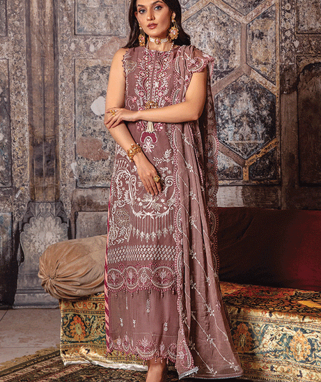 Khanam Zirwa Emb Chiffon`22 D#02