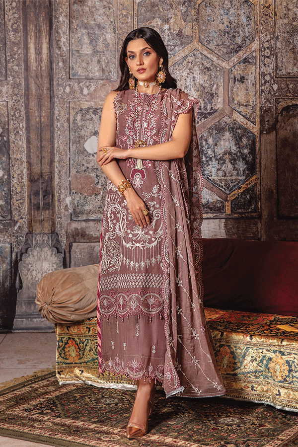 Khanam Zirwa Emb Chiffon`22 D#02