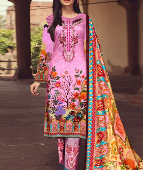 Khola & Memuna D/Linen`20 Pink