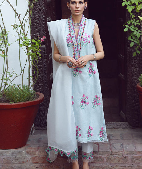 Shiza Hassan Kinaar Lawn`21 KL#12 (Elnaz)