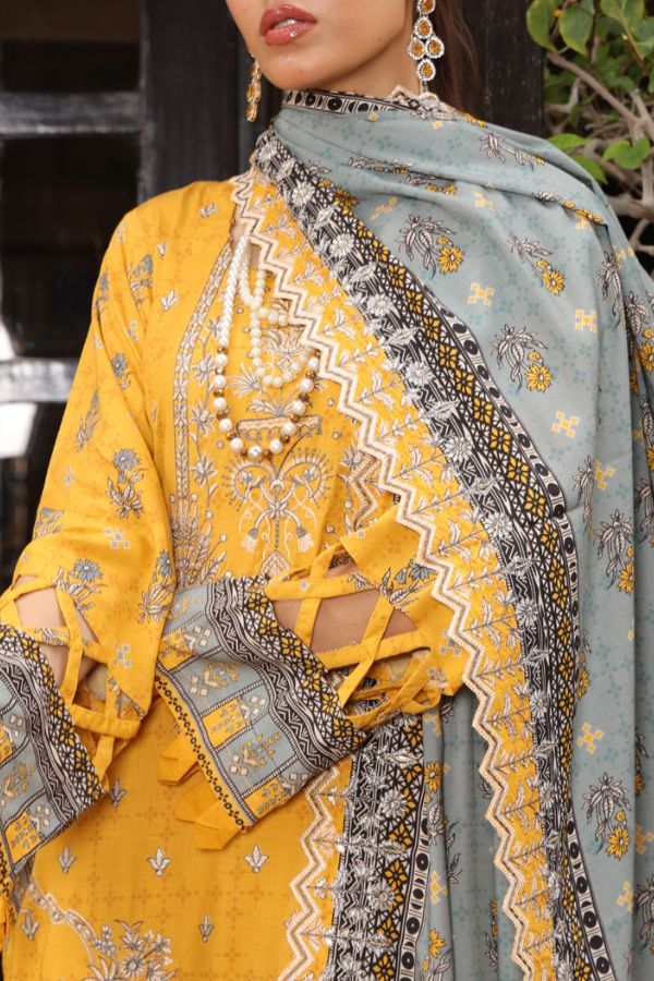 Mi Creation Kinara Digital Doria`24 (Yellow)