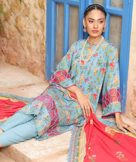 Mi Creation Kinara Digital Doria`24 (Ferozi)