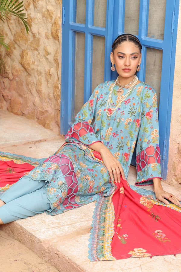 Mi Creation Kinara Digital Doria`24 (Ferozi)