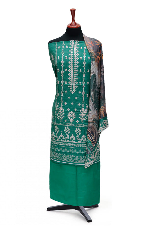 Kiran Emb Lawn`24 D#38 (Green)