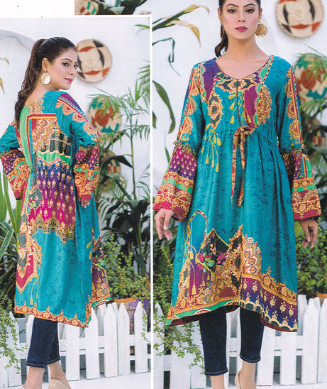 Noor Jahan Winter Kurti`20 D#8