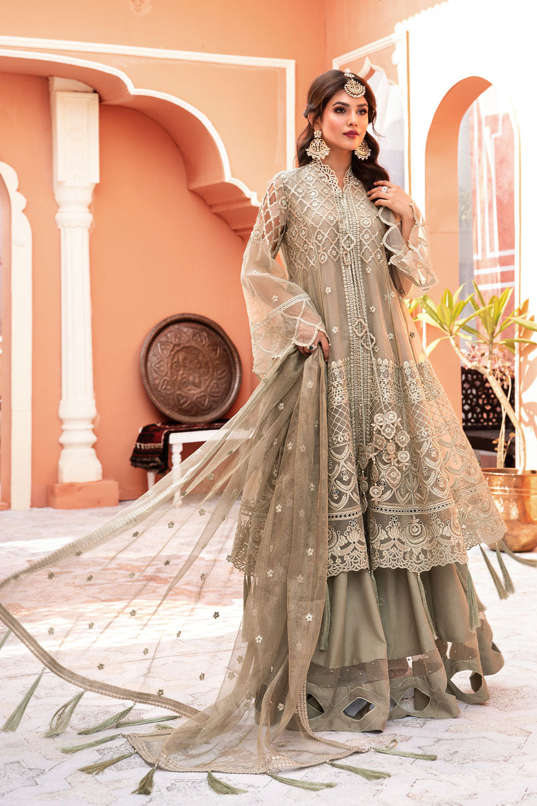 Meem Organza Handwork`21 D#08