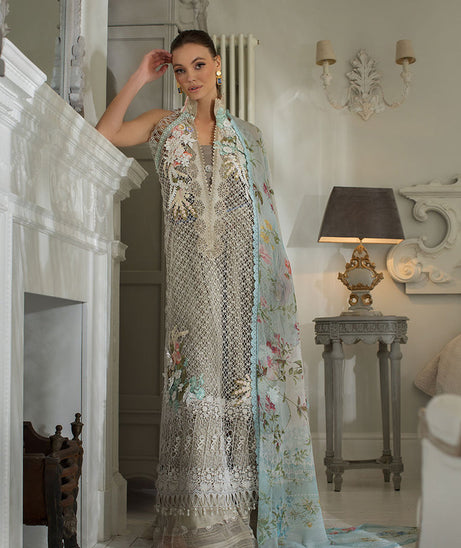 Sobia Nazir Luxury Lawn'2024 D#7-A