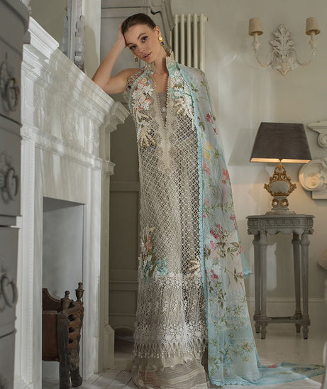 Sobia Nazir Luxury Lawn'2024 D#7-A