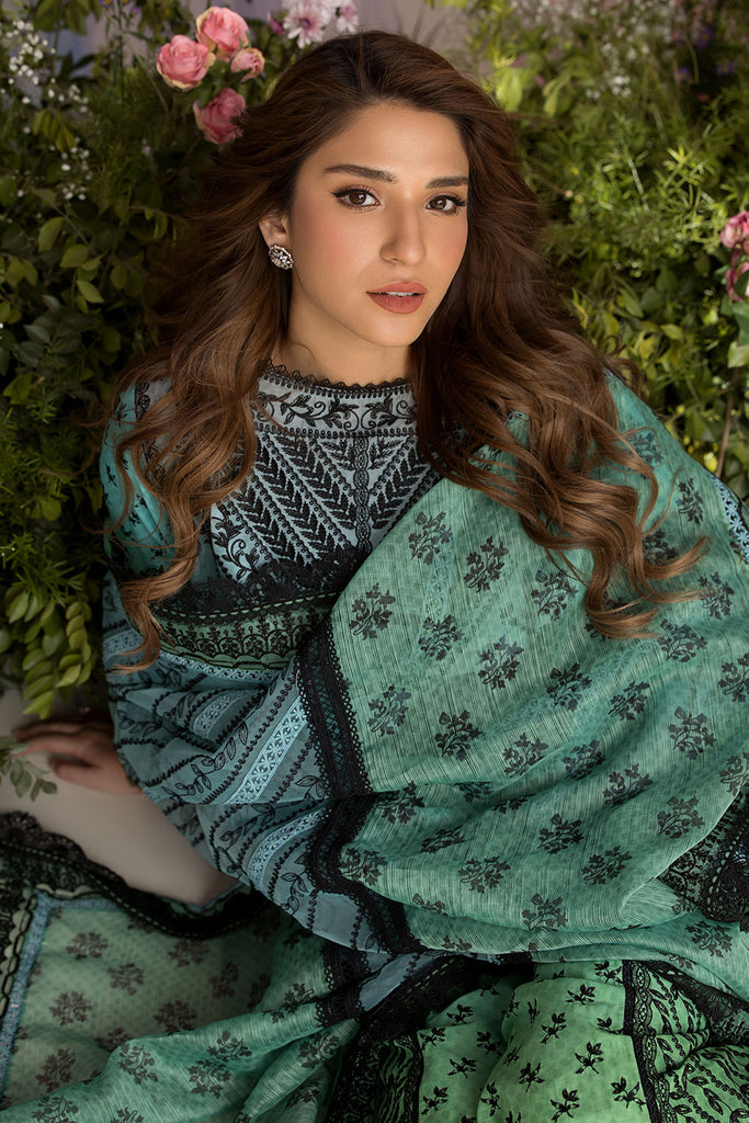 Sobia Nazir Luxury Lawn'25 D# 12A