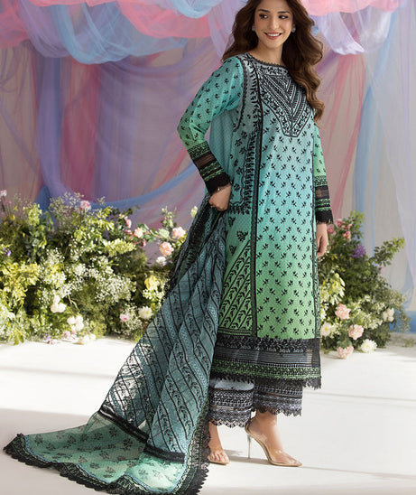 Sobia Nazir Luxury Lawn'25 D# 12A