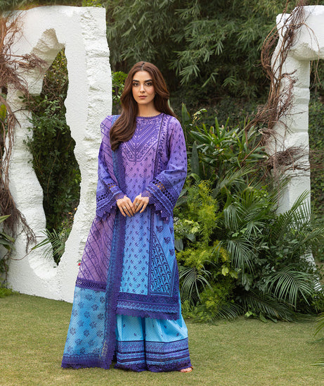 Sobia Nazir Luxury Lawn'25 D# 12B
