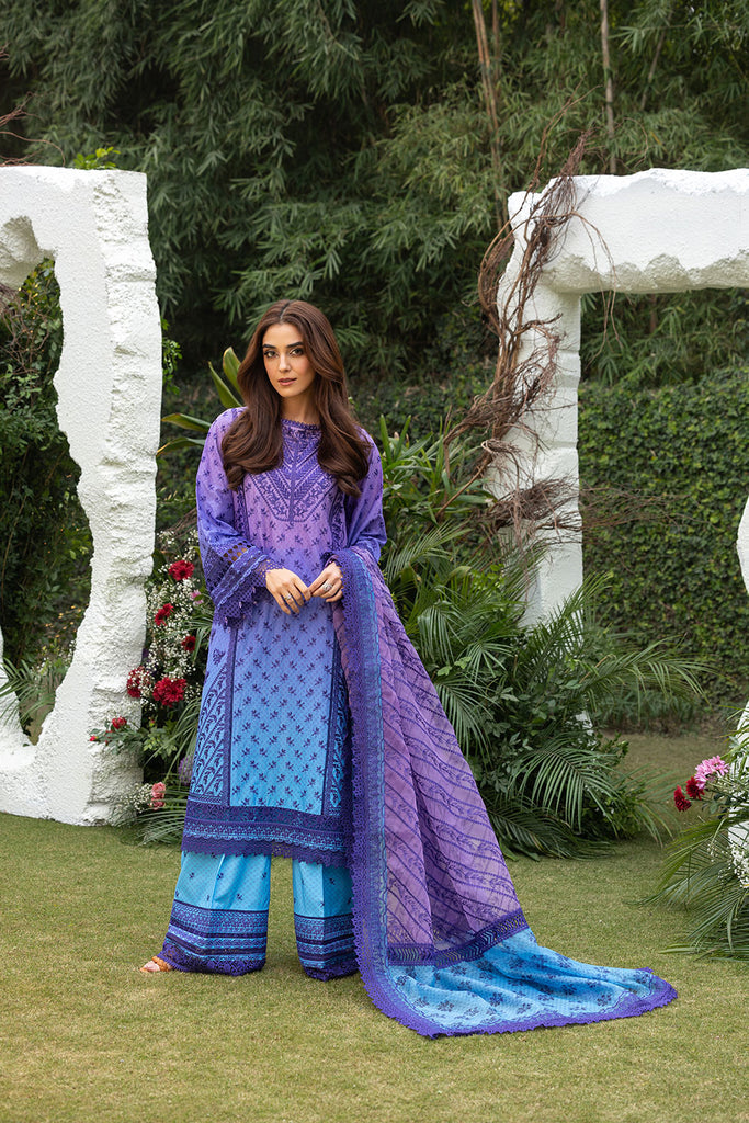 Sobia Nazir Luxury Lawn'25 D# 12B