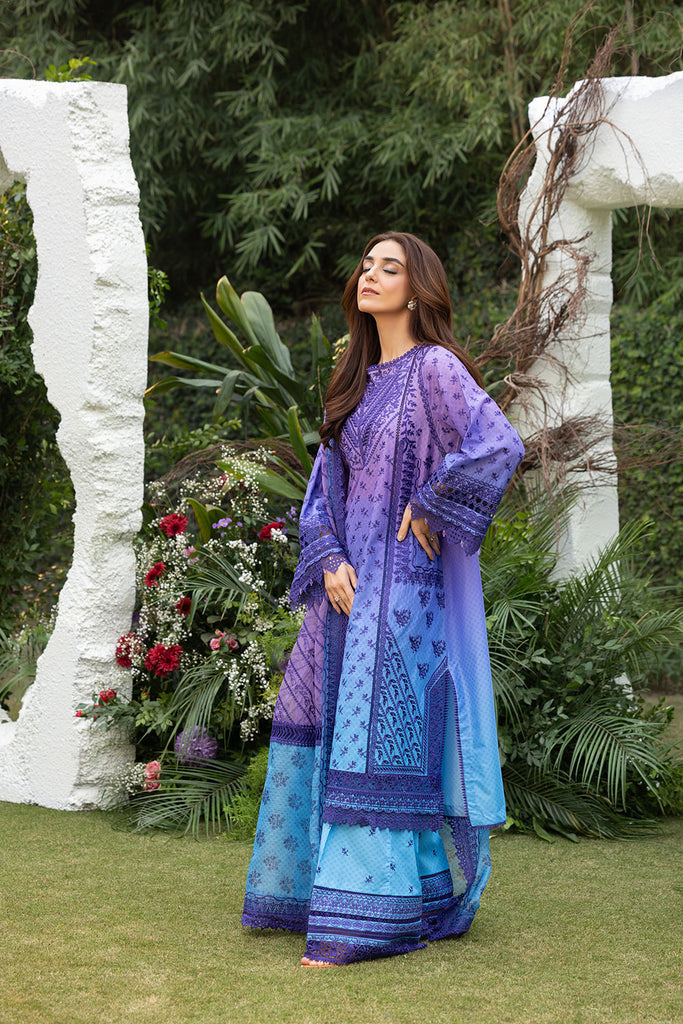 Sobia Nazir Luxury Lawn'25 D# 12B