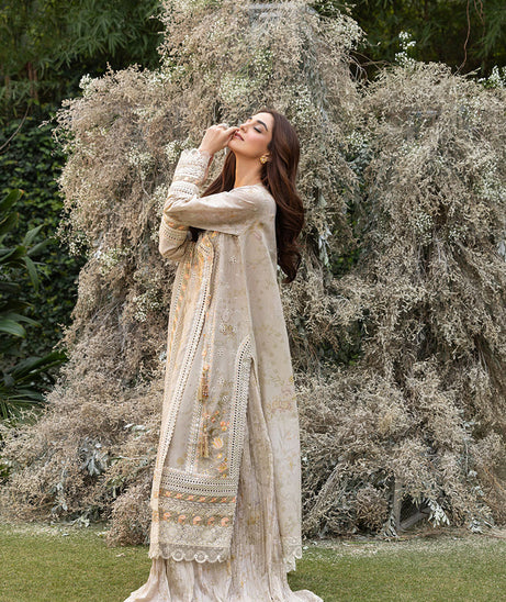 Sobia Nazir Luxury Lawn'25 D# 13B