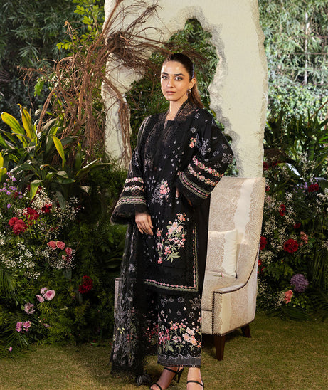 Sobia Nazir Luxury Lawn'25 D# 14B