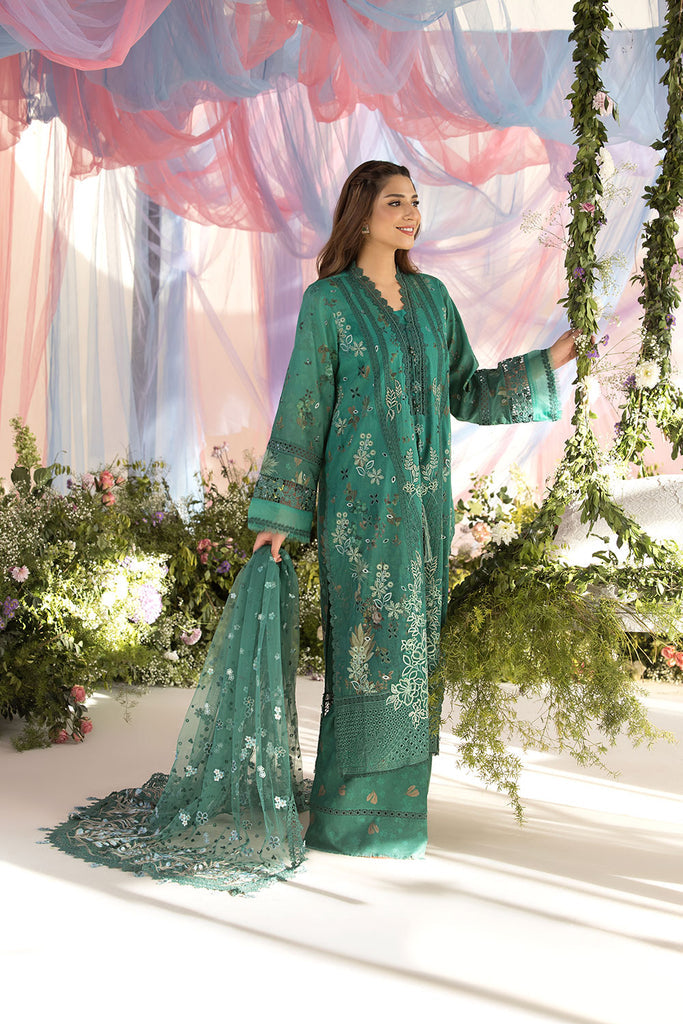 Sobia Nazir Luxury Lawn'25 D# 15B