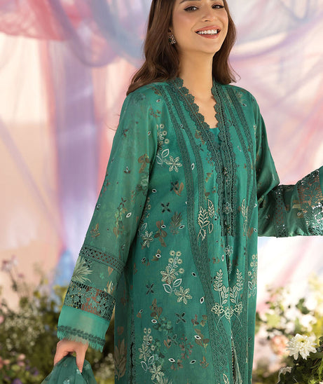 Sobia Nazir Luxury Lawn'25 D# 15B