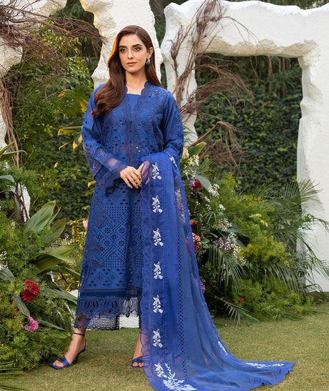 Sobia Nazir Luxury Lawn'25 D# 1B