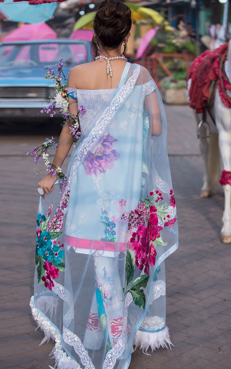 Asifa &amp; Nabeel Luxury Lawn 2 S/S`21 LA#04