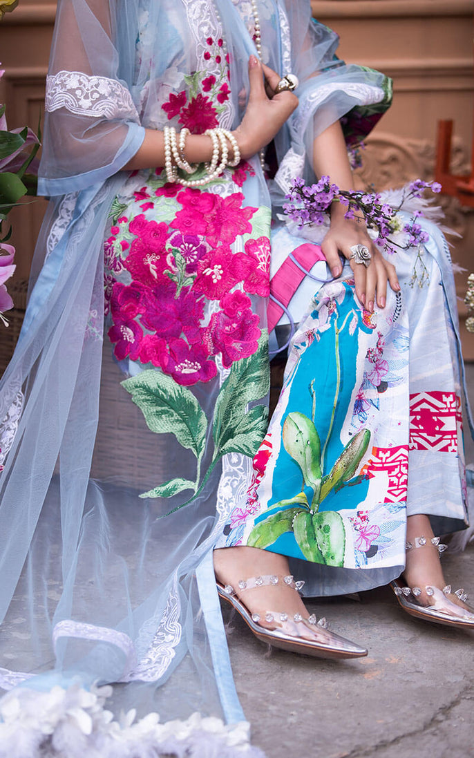 Asifa &amp; Nabeel Luxury Lawn 2 S/S`21 LA#04