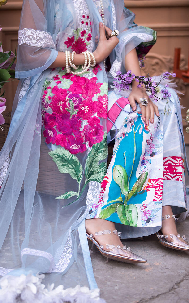 Asifa &amp; Nabeel Luxury Lawn 2 S/S`21 LA#04