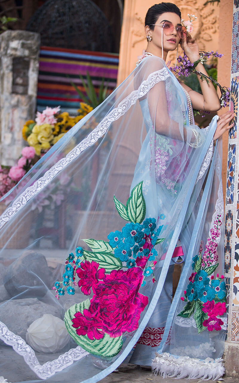 Asifa &amp; Nabeel Luxury Lawn 2 S/S`21 LA#04
