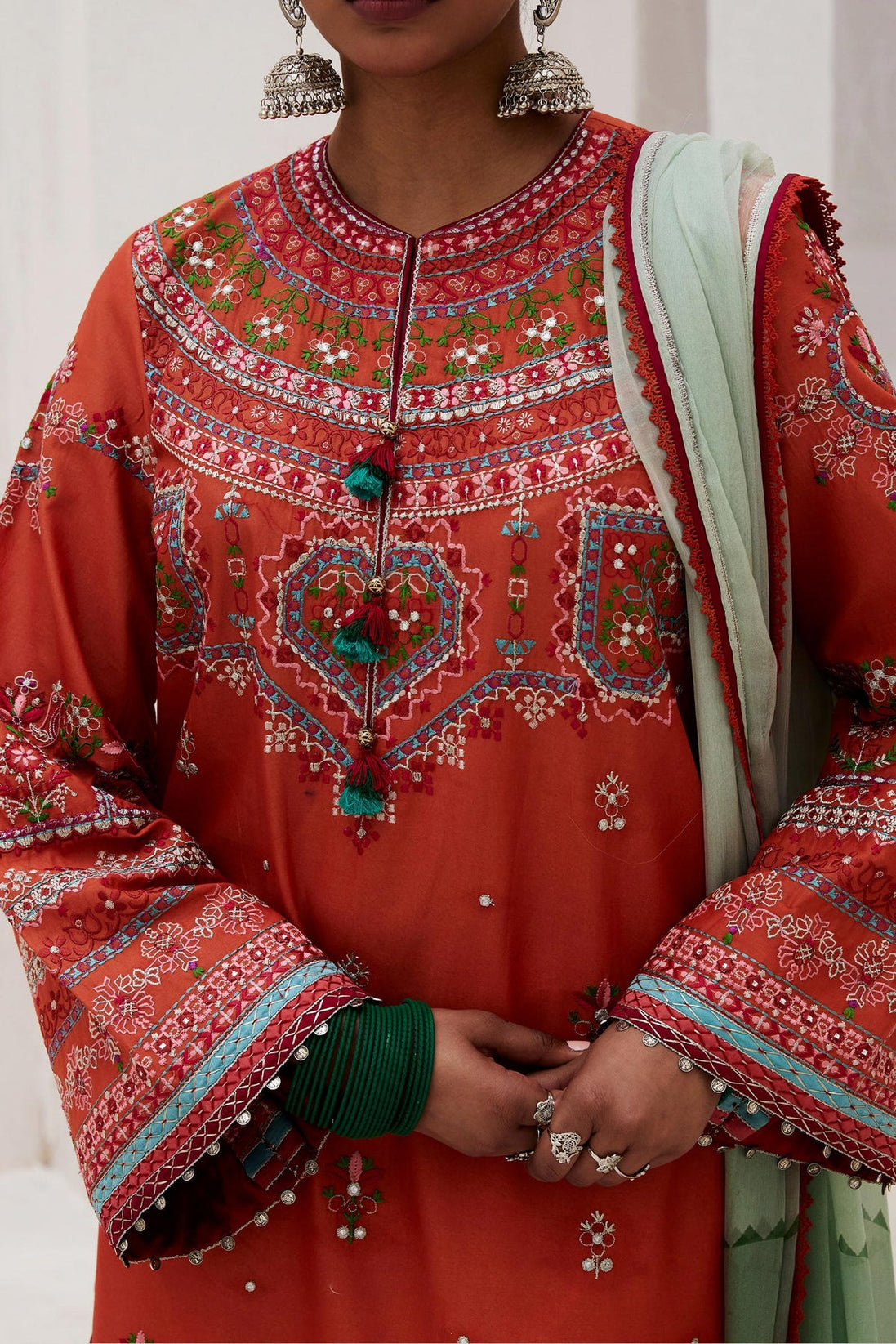 Zara Shahjahan Lawn Unstitched 2024 LAMIA-7A