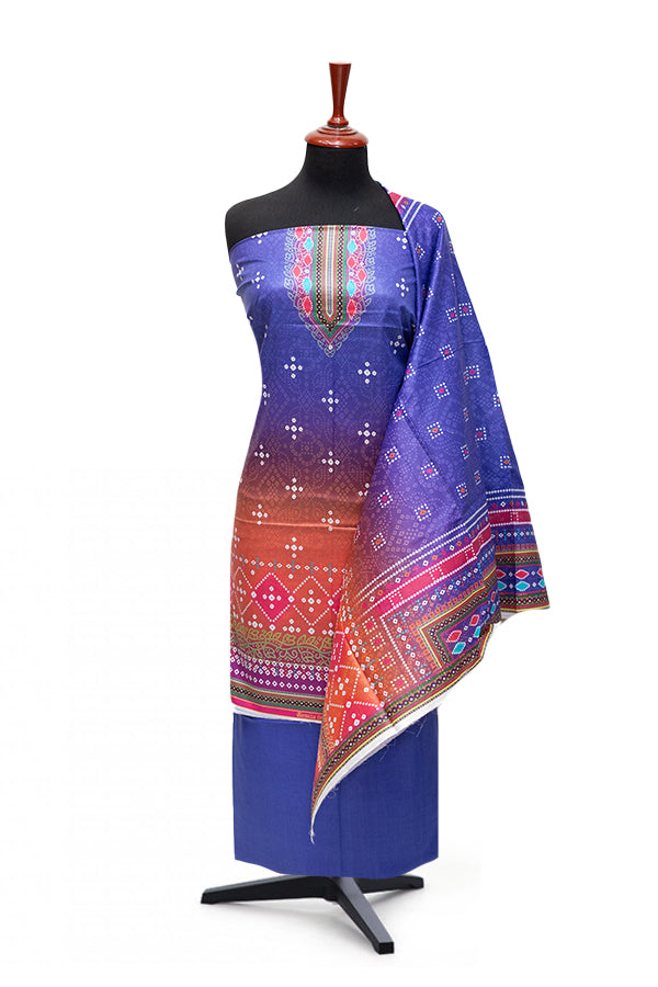LCM Bareeze Lawn`24 D#1744 (Purple)