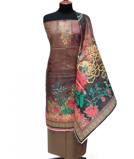 LCM Bareeze Lawn`24 D#1745 (D Brown)