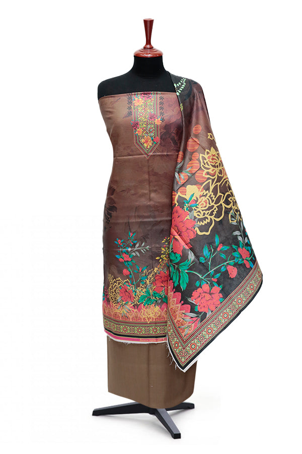 LCM Bareeze Lawn`24 D#1745 (D Brown)