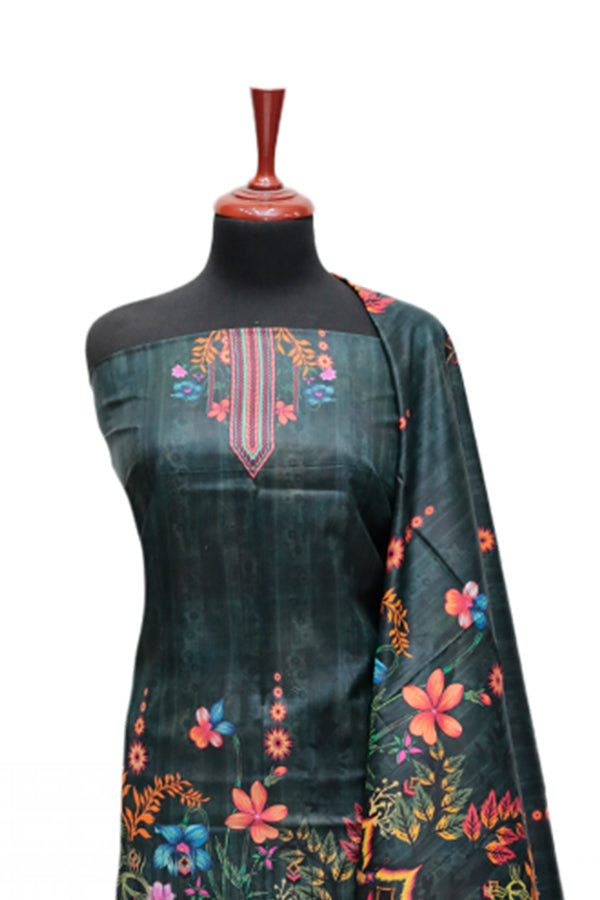 LCM Digital Print Lawn`24 D#145 (Black)