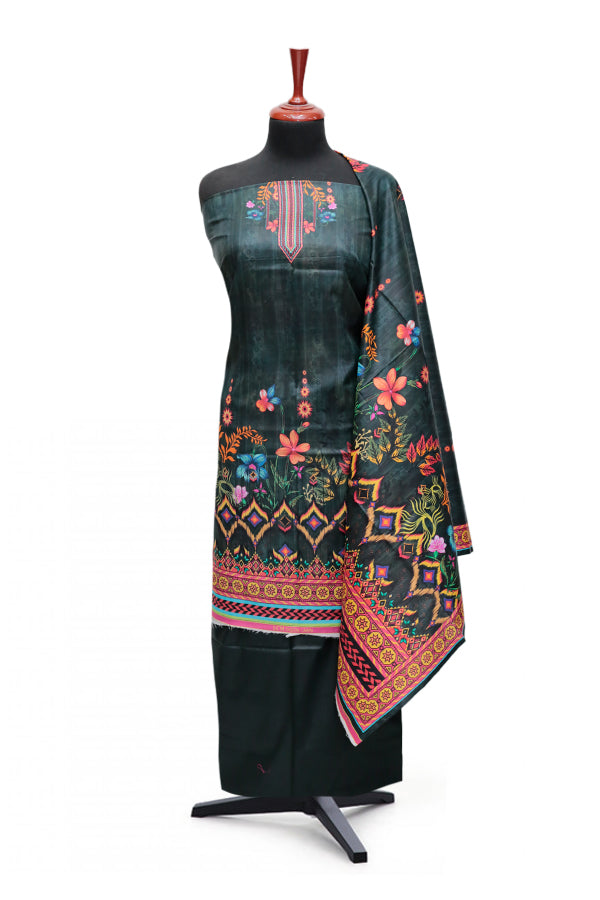 LCM Digital Print Lawn`24 D#145 (Black)