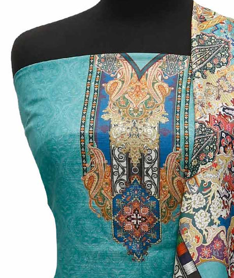 LCM Italian Khaddar`21 D#2 (Green)