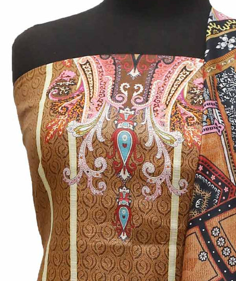 LCM Italian Khaddar`21 D#6 (Brown)