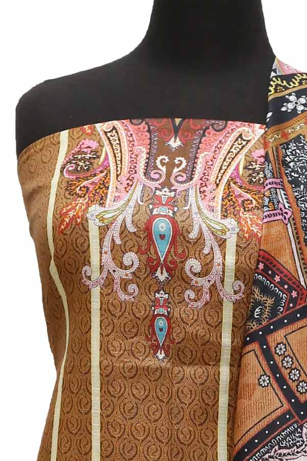 LCM Italian Khaddar`21 D#6 (Brown)